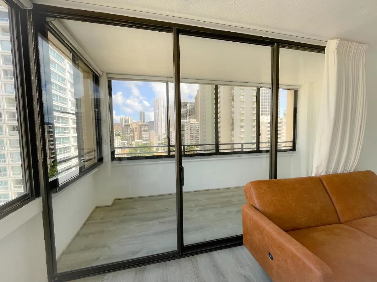 Chic Waikiki Skytower Apartment Condo هونولولو