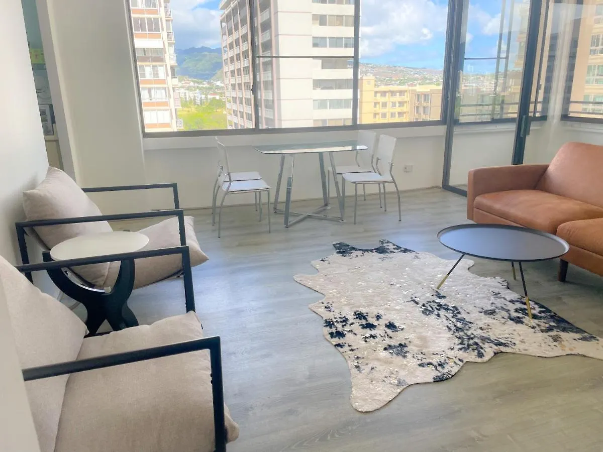 Chic Waikiki Skytower Apartment Condo هونولولو 0*,