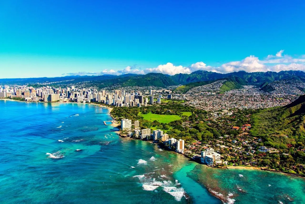 הונולולו Chic Waikiki Skytower Apartment Condo 0*,